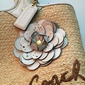 New Limited Edition Coach Straw Bag & Tote